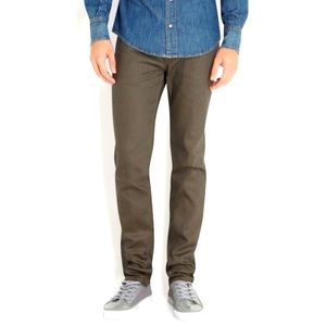 Acne Studios “Ace Nelson Khaki” slim fit jeans